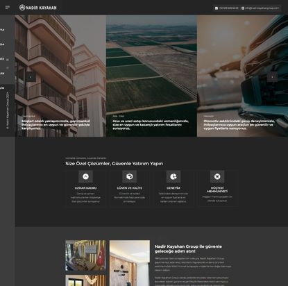 Nadir Kayahan Group- Web Sitesi