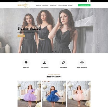 Mini Love Kids - Çocuk Giyim E-Ticaret Referansı