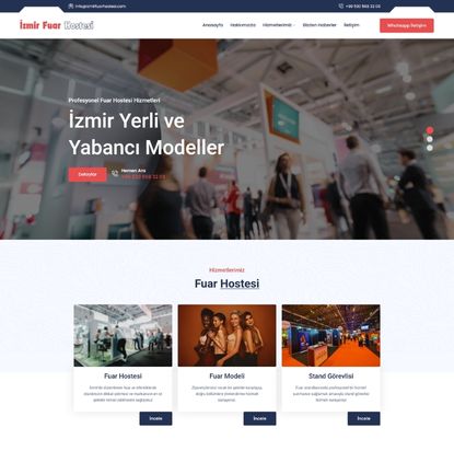 İzmir Fuar Hostesi - Fuar Hizmetleri Referansı