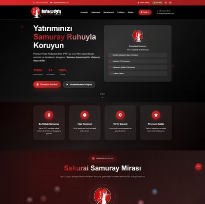 Sakurai Türkiye- Web Sitesi