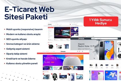 E-Ticaret Web Sitesi Paketi