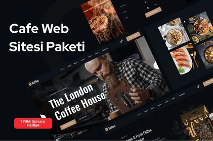 Kafe Web Sitesi Paketi